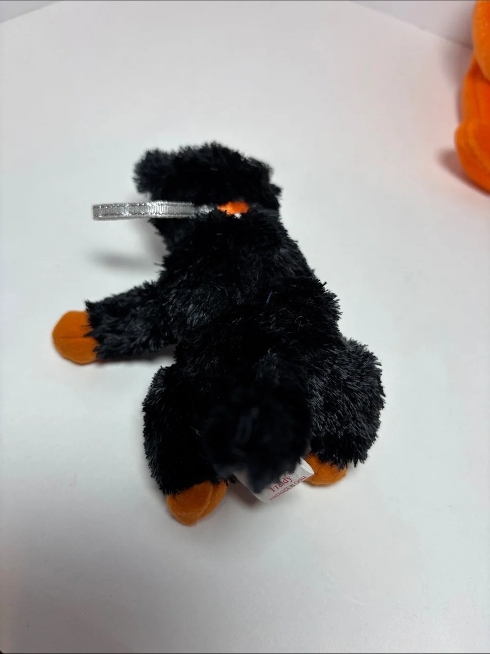 Ty Halloween Plush Bears and Pumpkin Plush Set - Orange, Brown, Black
